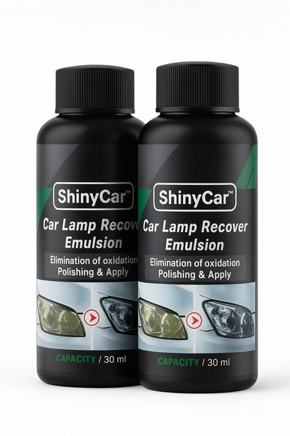 Headlight Restoration Polish Liquid Kit – Car Headlamp Lens Cleaner, Oxidation & Scratch Remover, Clear Finish 30ml