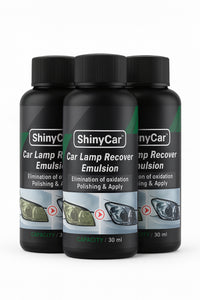 Headlight Restoration Polish Liquid Kit – Car Headlamp Lens Cleaner, Oxidation & Scratch Remover, Clear Finish 30ml